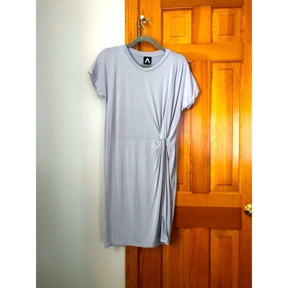 Gray t-shirt dress, 2, EUC